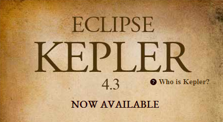 Eclipse kepler version